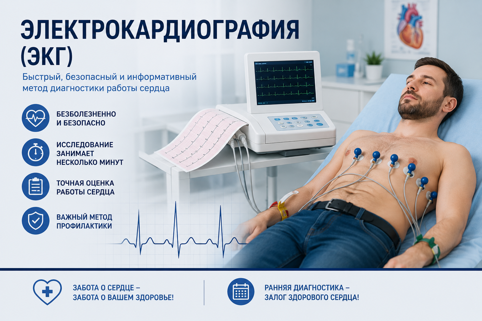 Электрокардиография (ЭКГ)